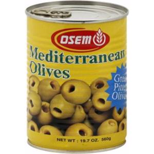 Osem Green Pitted Olives