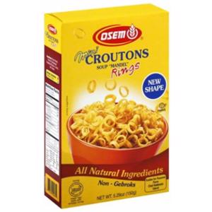 Osem Mini Crouton Mandel Rings