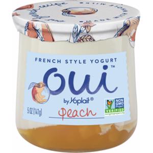 Oui Peach French Style Yogurt