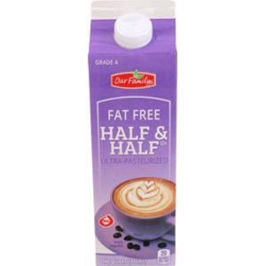 Our Family Fat Free Half & Half