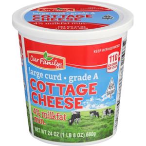 Our Family Large Curd Cottage Cheese