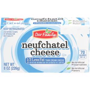 Our Family Neufchatel Cheese