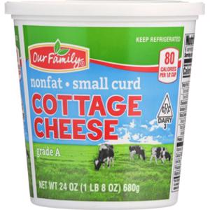 Our Family Nonfat Cottage Cheese