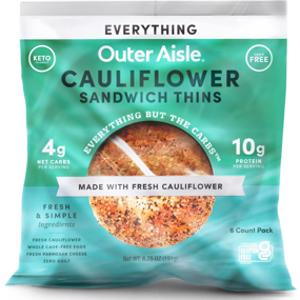 Outer Aisle Everything Cauliflower Sandwich Thins