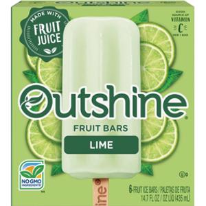 Outshine Lime Fruit Ice Bar