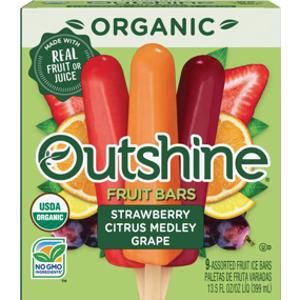 Outshine Organic Assorted Fruit Ice Bar