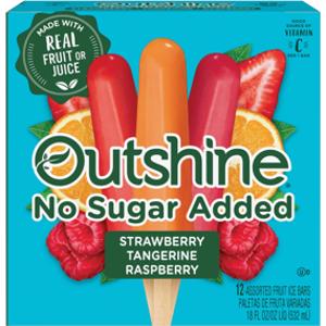 Outshine Strawberry, Tangerine & Raspberry No Sugar Added Fruit Bar