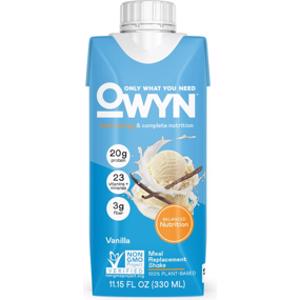 OWYN Vanilla Plant-Based Meal Replacement Shake