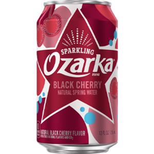 Ozarka Black Cherry Sparkling Water