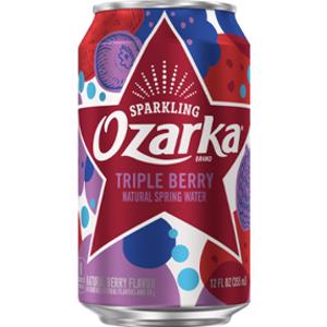 Ozarka Triple Berry Sparkling Natural Spring Water