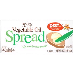 p$$t Vegetable Oil Spread