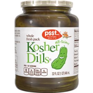 p$$t Whole Kosher Dills