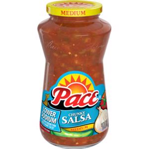Pace Lower Sodium Chunky Salsa