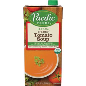 Pacific Foods Organic Light Sodium Creamy Tomato Soup