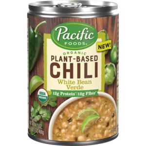 Pacific Foods Organic Plant-Based White Bean Verde Chili