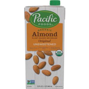 Pacific Foods Organic Unsweetened Almond Milk