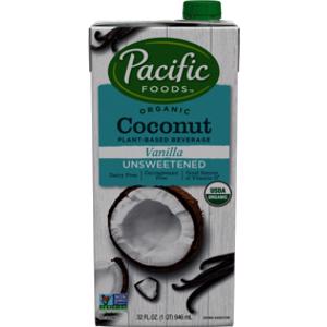 Pacific Foods Organic Unsweetened Vanilla Coconut Beverage