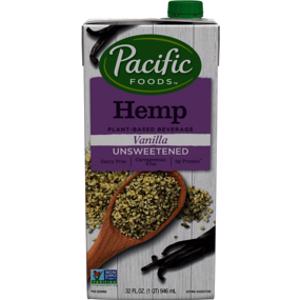 Pacific Foods Unsweetened Vanilla Hemp Beverage