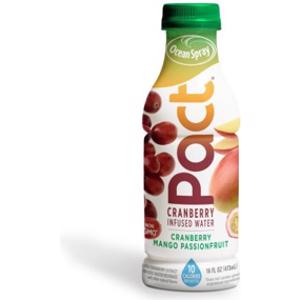 Pact Cranberry Mango Passionfruit Infused Water