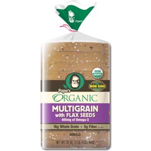 Papa's Organic Multi Grain Flax Bread