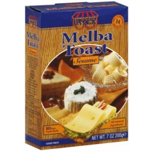 Paskesz Sesame Melba Toast