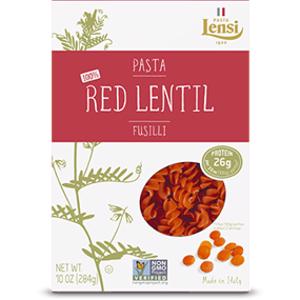 Pasta Lensi Fusilli Red Lentil Pasta