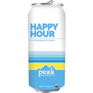 Peak Organic Happy Hour Pilsner
