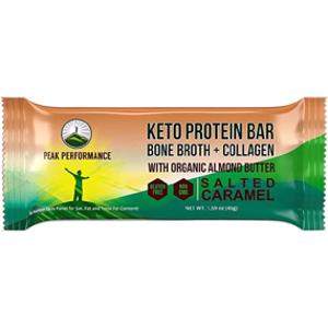 Peak Performance Salted Caramel Keto Protein Bar