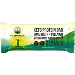 Peak Performance Vanilla Blondie Keto Protein Bar