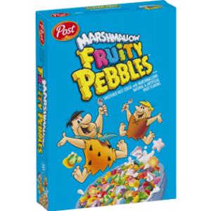 Pebbles Marshmallow Fruity Cereal