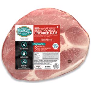 Pederson’s Farms No Sugar Added Bone-In Smoked Uncured Ham