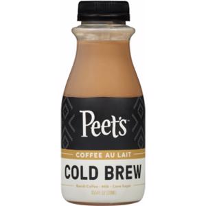 Peet's Au Lait Cold Brew Coffee