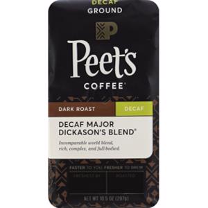 Peet's Decaf Major Dickason's Blend Ground Coffee