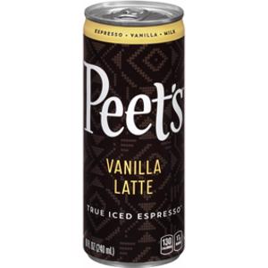 Peet's Vanilla Latte Iced Espresso