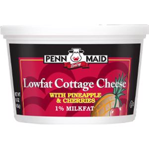 Penn Maid Lowfat Pinapple & Cherries Cottage Cheese