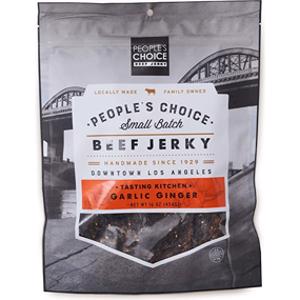 People's Choice Garlic Ginger Beef Jerky