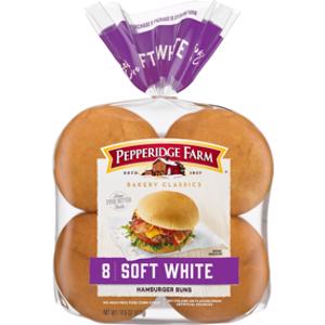 Pepperidge Farm Soft White Hamburger Buns