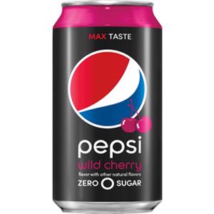 Pepsi Zero Wild Cherry Soda