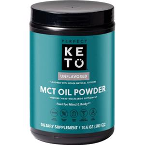 Perfect Keto Unflavored MCT Oil Powder
