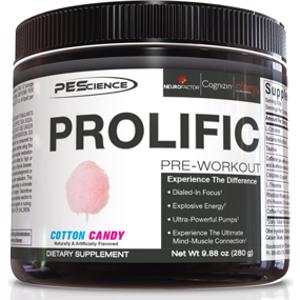 PEScience Prolific Pre-Workout Cotton Candy