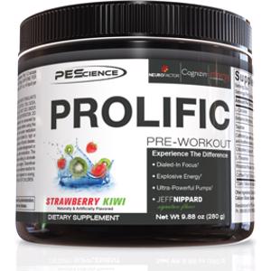 PEScience Prolific Pre-Workout Strawberry Kiwi