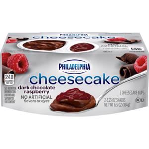 Philadelphia Chocolate Raspberry Cheesecake