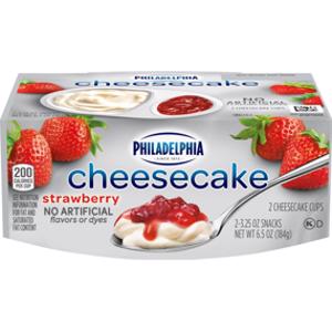 Philadelphia Strawberry Cheesecake