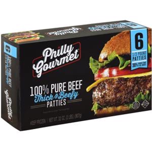 Philly Gourmet Thick & Beefy Patties
