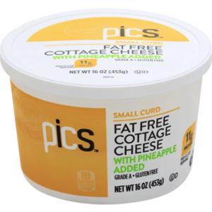 PICS Fat Free Pineapple Cottage Cheese