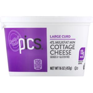 PICS Large Curd Cottage Cheese