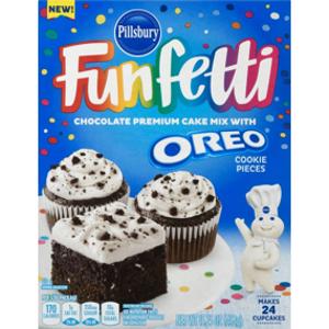 Pillsbury Funfetti w/ Oreo Chocolate Cake Mix