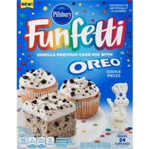 Pillsbury Funfetti w/ Oreo Vanilla Cake Mix