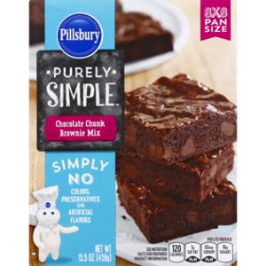 Pillsbury Purely Simple Chocolate Chunk Brownie Mix