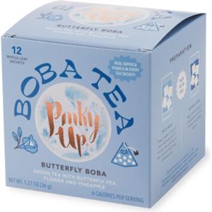 Pinky Up Butterfly Boba Tea Bags